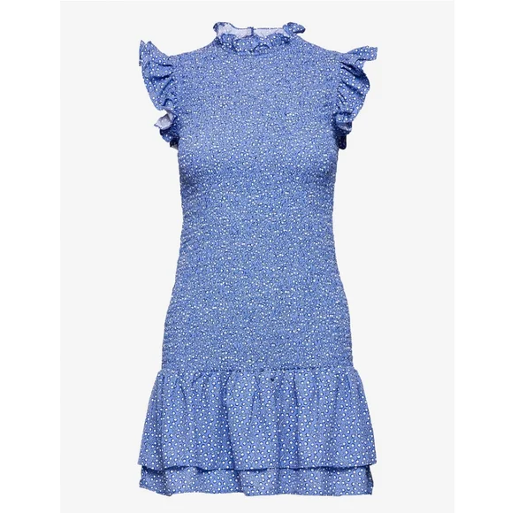 FRENCH CONNECTION Blue Elao Verona Mini Dress - Picture 5 of 13